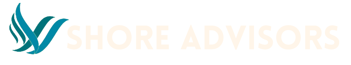 Logo for Shore Business Advisors A bird soars